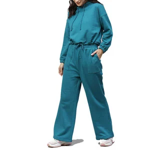 Lightweight Lace Button Short Two Piece Women's Casual Tracksuit Outfit for Home or Gym Use