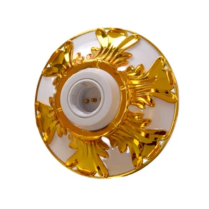 Screw Style Plastic Adapter Lamp Socket Light Bulb Fitting Holder with Screw for Easy Installation