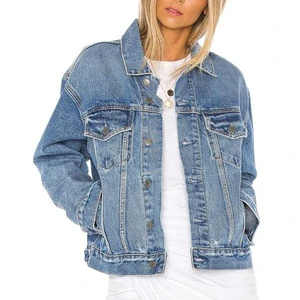 Women's Customized Color Denim Jackets New Style Casual Outerwear for Autumn and Winter Wholesale