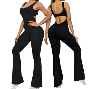 Hot Sale Women's Summer Sports Bodysuit Quick Dry One Piece Yoga Jumpsuit for Running & Training for Yoga & Playsuit