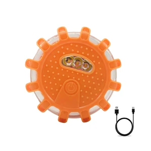 2024 New Design Premium Quality Ultra Bright Flashlight Road Magnetic LED Road Flare Emergency Beacon