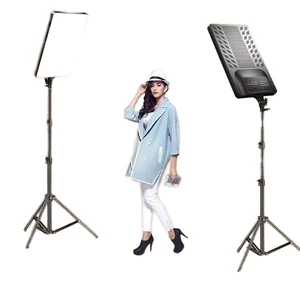 19inch LED Video Light With Professional Remote Control Dimmable Panel Lighting Photo Studio Live Photography Fill Lamp