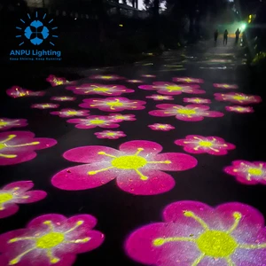 ANPU Outdoor LED Dynamic Projection Light Laser Mapping IP65 Waterproof for Events Weddings Building Facade Displays