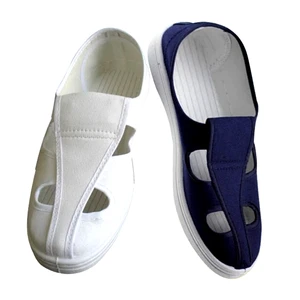 Customized Size Safety Autoclavable Cleanroom Shoe Cover Steel Toe for Men Esd Pvc Shoes