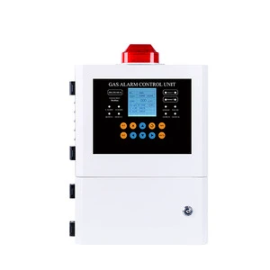 OEM 25/50/99 Channel RS485 Addressable Gas Alarm Controller Wall Mounted Combustible Toxic Gas Detector Control Panel With CE