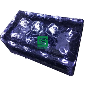 LED Frosted Glass Solar Brick Light IP67 for Paver Garden Decoration 6*9