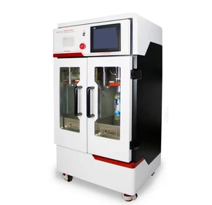 High Voltage Leak Detector High Accuracy IP65 Protection For Pharmaceutical Bag Packaging 1 Year Using Electrical Conductivity