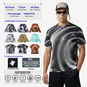 QUICKSHOW Custom DTG Mesh Running T-shirt Fashion Trail Running Activewear Quick Dry High Quality Training Active Top Unisex