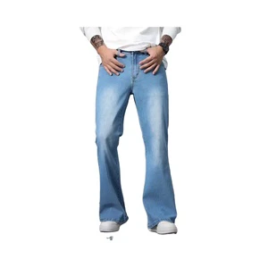 Hot Summer Men's Plus Size Regular Fit Eco-Friendly Breathable Denim Jeans