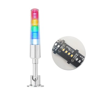 ONN-M4S-F 50mm Aluminum LED Signal Tower Light Equipment Indicator Lights for Machine Tools