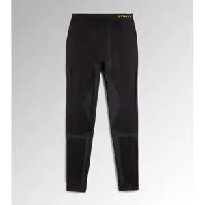 Diadora Active Bottoms Seamless Pant-Black 85% Polyamide 12% Dryarn Polypropylene 3% Elastane