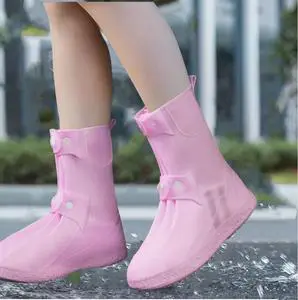 Waterproof Lightweight Silicone Shoe Cover For Rain Gear Easy Carry And Repeated Use Antifouling Rain Shoes Protector