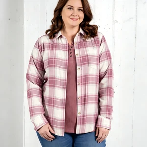 Factory Supply Custom Anti-Wrinkle Stand Collar Cotton Breathable Casual Long Sleeve Summer Autumn Shirt for Women