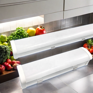 40W LED Tri-proof Light Strip Lamp Moisture-Resistant for Fruit & Vegetable Cold Storage in Special Warehouse Lighting