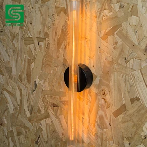 Porcelain S14D E27 Screw Light Socket Slim Bar Holder for Mirror Edge Lighting and Display Wall Fixtures