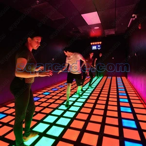 LED Activate Games Pixel Floor Interactive Smart Fitness Jumping Grid Sensory Exercise System Indoor Commercial Arcade Quality