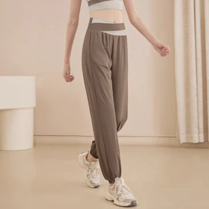 Yoga Pants for Women Loose Fit High Elasticity Casual Outdoor Running Training Fitness High Waisted Sports Pants