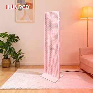 ILUXRED 4800W 960leds Large With Stand Commercial Led Red Light Therapy Panel Infrared Therapy Light Device For Full Body