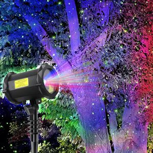 Led Laser Christmas Tree Lights IP65 Rated Remote Control Outdoor Holiday Decoration for Christmas Wholesale