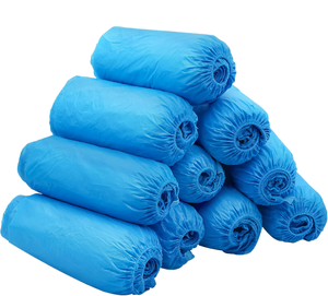 Anti-Dust Recyclable CE Certified Custom-Made Shoe Covers Durable Elastic Cuffs for House Cleaning Indoor/Outdoor Safety Use