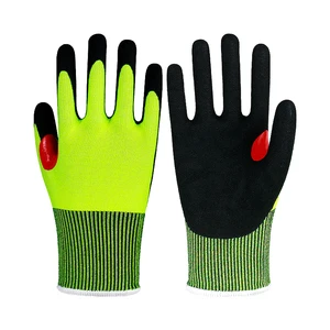 Coated Construction Safety Gloves Anti slip Work Gloves Industrial Protective Equipment