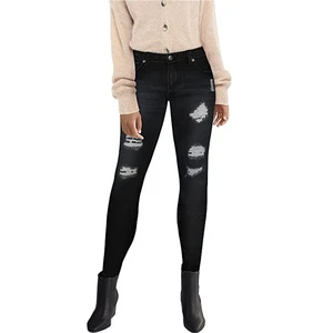 Slim Jeans for Women Skinny High Waisted Blue Denim Pencil Jeans Stretch Pants Woman Pants