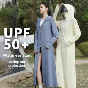 Long Full-body Sunscreen Clothing Women Summer New Style Cycling Outdoor Anti-UV Slim-fit Slimming Cool Breathable