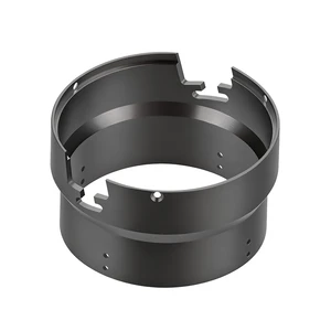 Custom 102mm Round Aluminum Lighting Accessories Cnc Machining for Tunnel Light Accessories