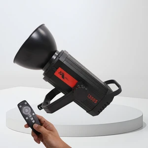 Remote Control 300W LED Video Light Adjustable Color Temperature CRI95 Plus Fill Light for Filming