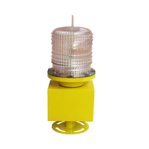 Aviation Obstacle Light High Floor Bridge Chimney Signal Flashing Beacon Lights White Red Mid Intensity Warning Lamp