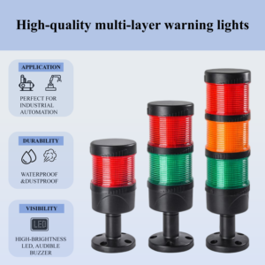 Bestselling Multi-layer Sound and Light Industrial Equipment Indicator Lights with Built-in Buzzers