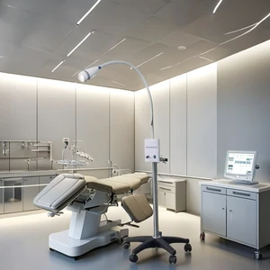 New Medical LED Mobile Examination Light Electric Power Source For Surgical Dental Clinic Standing Examination