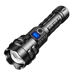 Mini LED Zoomable Flashlight Aluminum Body USB Rechargeable Portable EDC for Emergency Camping Hiking with IP33 Adjustable Beam