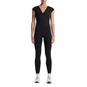 Custom logo Sexy Sport Jumpsuit for Women Sleeveless One Piece Workout Bodysuit