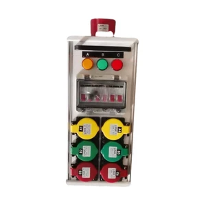 6 Way Power Distribution Dimmer 32A 5 Pin Input 16A 3 Pin Output for Stage Lighting Events