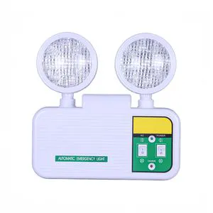 CE Certificated Rechargeable LED Twin Spot Evacuation Emergency Light with 3 Hours Backup for Hotels & Hospitals Indoor
