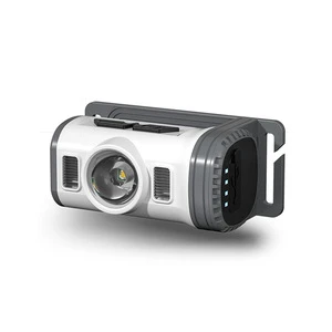 LED Rechargeable Long-Life Lithium Night Fishing Light, Cap Clip & Head-Mounted, with Red & Blue Modes, for Outdoor Use.