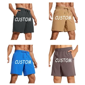 Factory Wholesale Customized Logo Sublimation Men's Summer Shorts Baggy Fitness Running Gym Quick Dry Breathable Men's Shorts