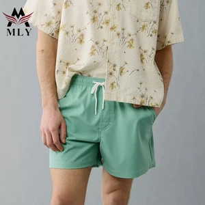 Custom Logo Quick Dry Board Shorts New Style Polyester Swim Trunks Solid Board Shorts&Swim Trunks