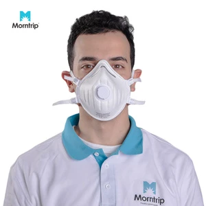 EN149 FFP3 Face Mask with Valve Industrial Dust Protection Respirator for Construction and Workplace Safety