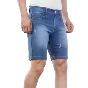 Wholesale Summer Men's Vintage Streetwear Denim Shorts Breathable Eco-Friendly Premium Quality Cargo Pants
