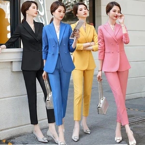 2023 Plus Size Formal Suit Ladies blazer Fashion Office Women blazer Suit Women blazer Suit