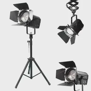 Studio Lighting Stage Spotlight Adjustable Photo Light Hangable with Tripod Stand