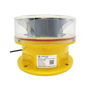 FAA L-865 Medium Intensity White LED Aviation Obstruction Light IP66 Rating 360 Beam Angle for Airports High-Rise Buildings