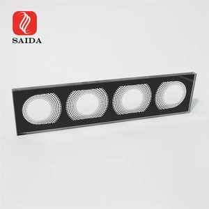 OEM Manufacturer Supply Custom Size and Shape Waterproof Outdoor LED Tempered Glass Lighting Panel