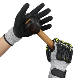 Wholesale VITOSAFE NTCST100 Safety Work Gloves Anti-Cut Anti-Slip Anti-Impact Anti-Heat Chemical Resistant Oil Resistant Nitrile
