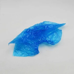Dongguan Factory Eco-Friendly Disposable Anti-Slip PE Medical Shoe Covers For Clean Room 100pcs Per Bag