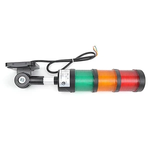 QZ60-Y10D-5PFJ 12V/24V AC110V/220V LED Tower Warning Light Indicator and Sound System Emergency Signal Light