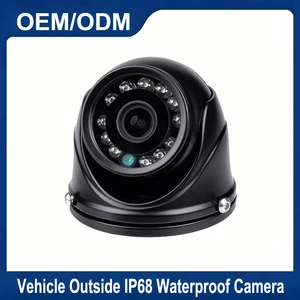 Professional 720P AHD Side View Camera Weatherproof IR Vision Aviation Plug for Logistics Van Coach Transit Bus Monitoring OEM