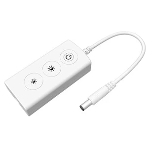 VD1(WT) 1CH*5A 5-24VDC WiFi & RF CV 3 Button Tuya APP Voice Control Dimmer Controller for Single Color Strip Light